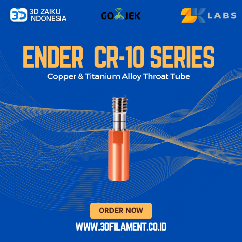 Ender CR-10 Series Copper and Titanium Alloy Throat Tube